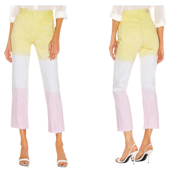 SALE GRLFRND The Mica three color jeans straight leg with a supper high rise - Picture 1 of 16